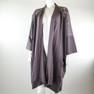 LOGO by Lori Goldstein Cardigan 2X 3X